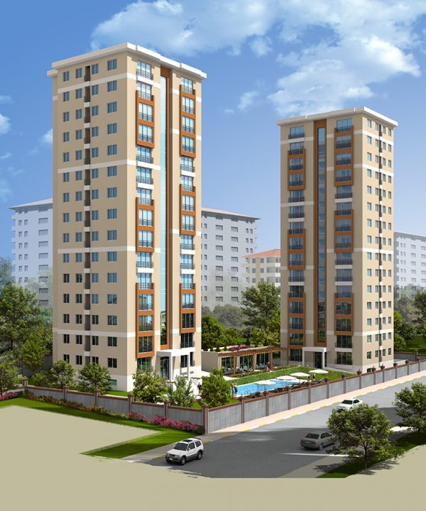ATAŞEHİR FİNANS MERKEZİ 60 DAİRE 2011 UPTOWN SİTESİ